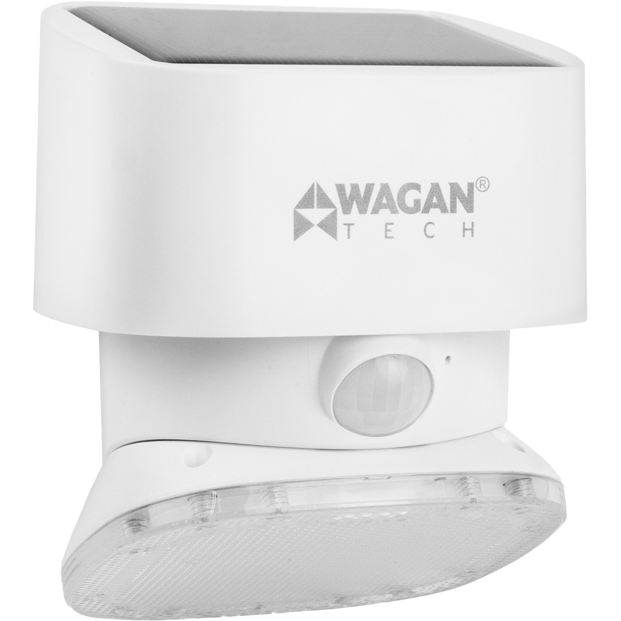 Wagan Tech LED Solar Motion Sensor Wall Light, 2000 Lumens, Model# 8569